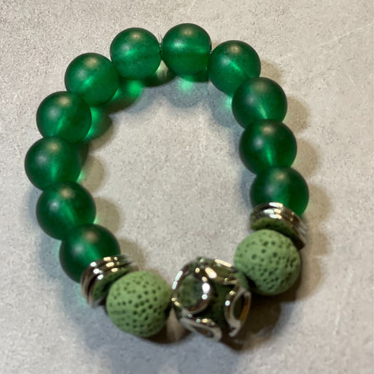 LAVA BEAD BRACELET