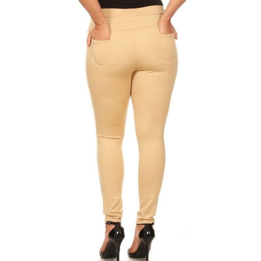 LADY'S PONTE PANTS