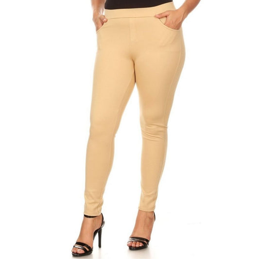LADY'S PONTE PANTS