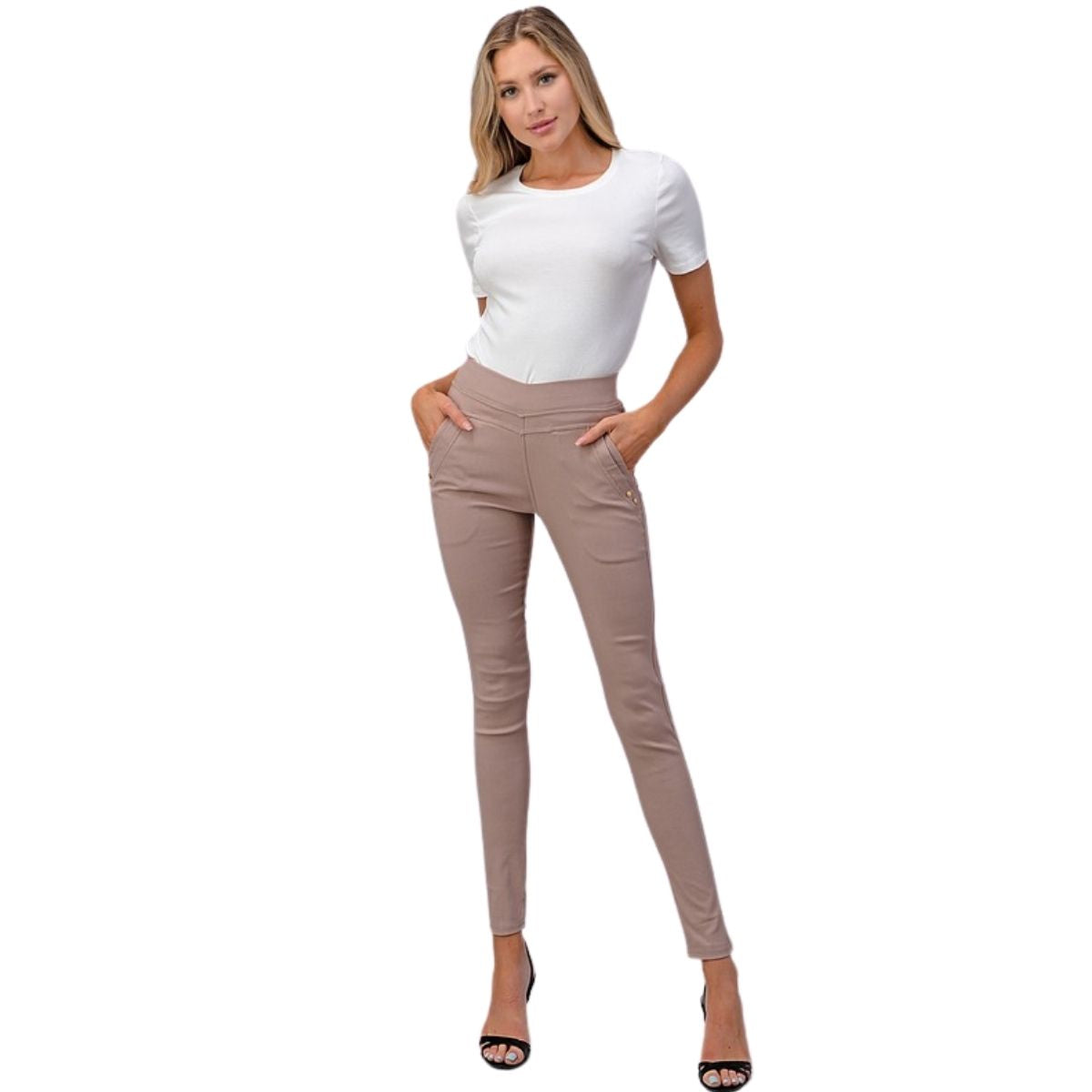 HIGH WAIST SUPER STRETCH SKINNY JEGGINGS